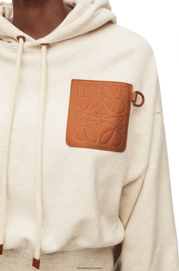 Loewe moterys Atpalaiduoto prigludimo megztinis iš medvilnės avižų BZ26XN812