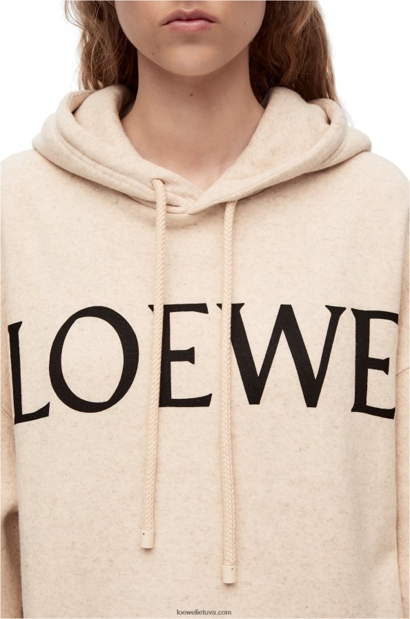 Loewe moterys Negabaritinis medvilninis gobtuvas dramblio kaulo BZ26XN801