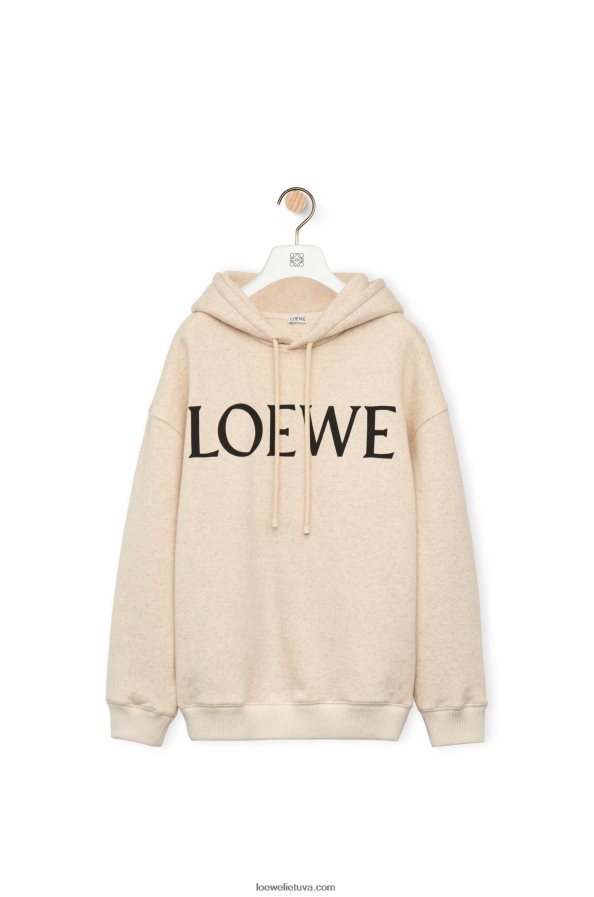Loewe moterys Negabaritinis medvilninis gobtuvas dramblio kaulo BZ26XN801