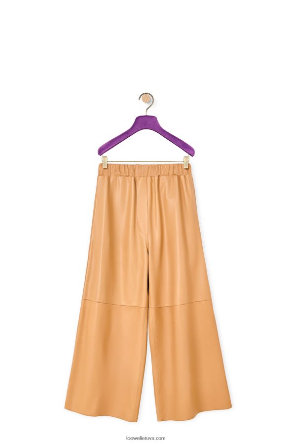 Loewe moterys sutrumpintos elastinės kelnės sviesto BZ26XN1146