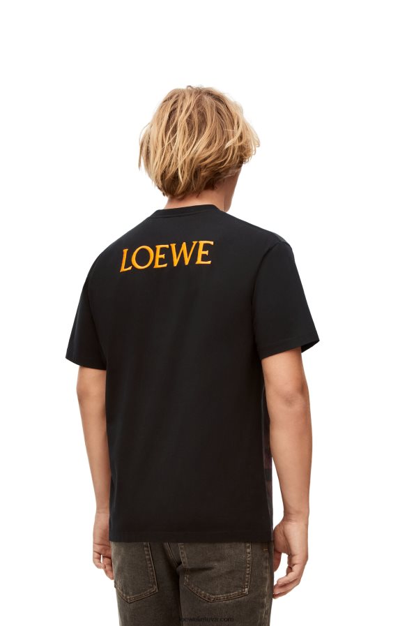 Loewe moterys kalciferiniai marškinėliai iš medvilnės daugiaspalvis BZ26XN830