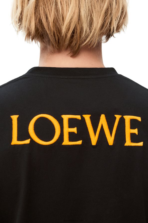 Loewe moterys kalciferiniai marškinėliai iš medvilnės daugiaspalvis BZ26XN830