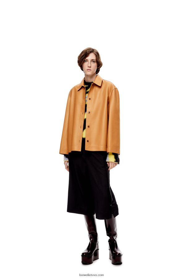 Loewe moterys Tunikos marškinėliai su nappa šilta dykuma BZ26XN937