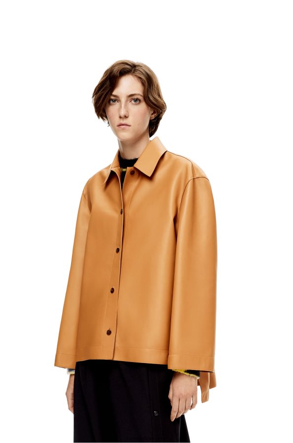 Loewe moterys Tunikos marškinėliai su nappa šilta dykuma BZ26XN937