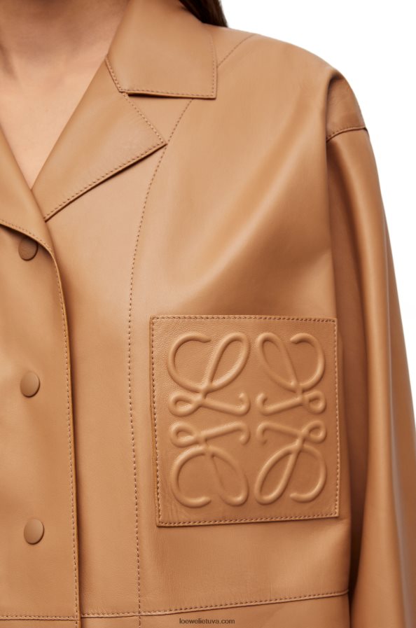 Loewe moterys pižamos palaidinė iš Nappa avinėlio odos irisas BZ26XN932