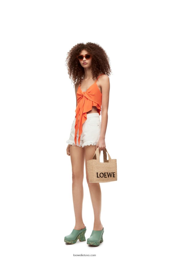 Loewe moterys dvigubas viskozės sluoksnis ryškiai oranžinė BZ26XN869
