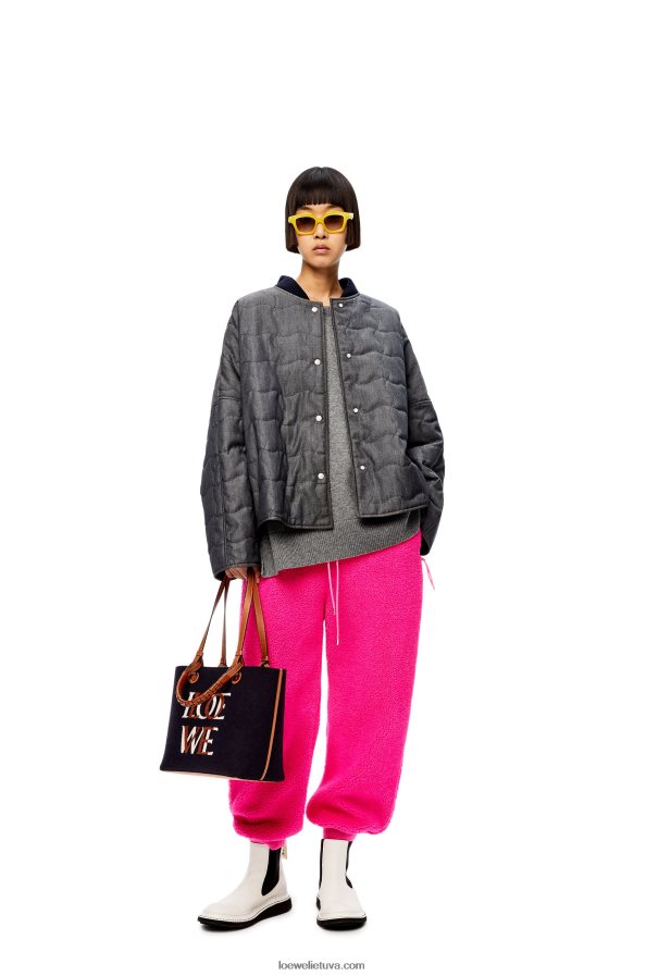 Loewe moterys kašmyro megztinis pilka BZ26XN1018