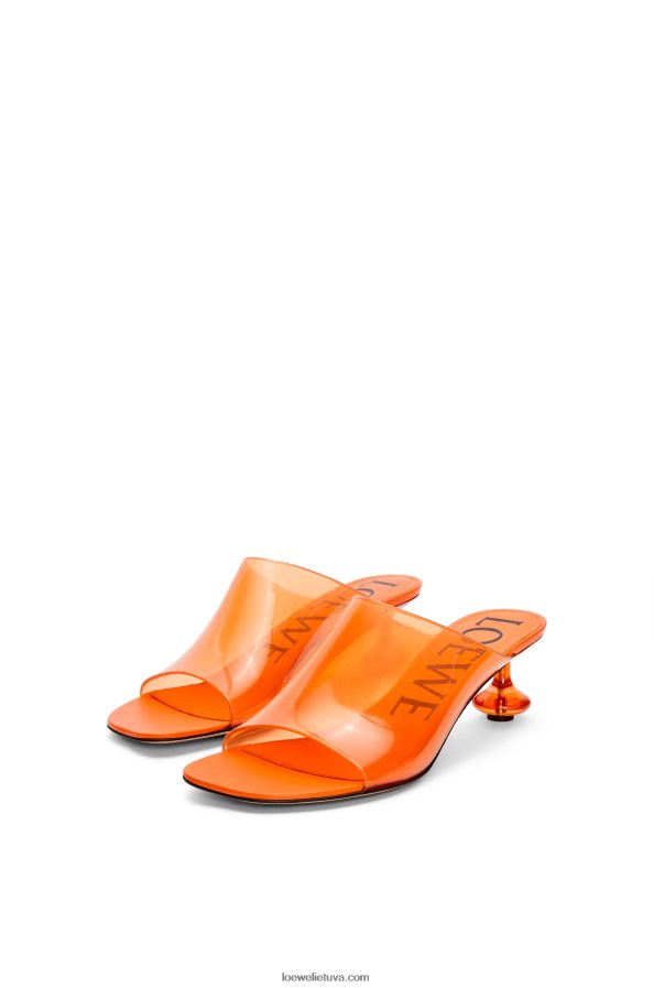 Loewe moterys žaislinė skaidrė iš skaidrios medžiagos skaidrus oranžinis BZ26XN693