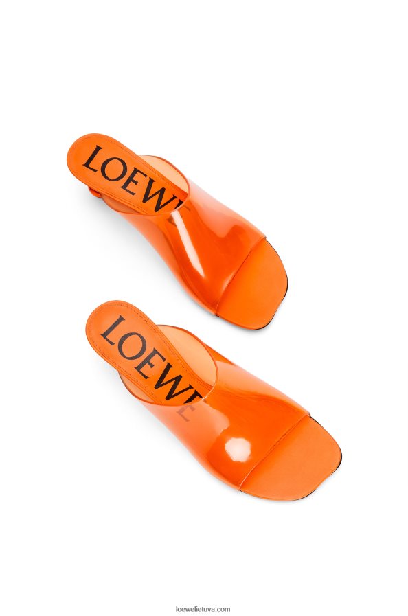 Loewe moterys žaislinė skaidrė iš skaidrios medžiagos skaidrus oranžinis BZ26XN693