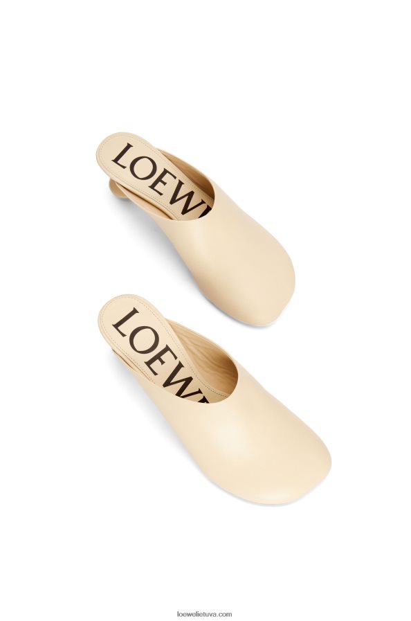 Loewe moterys žaislinis mulas ožkos kailyje avižų pieno BZ26XN725