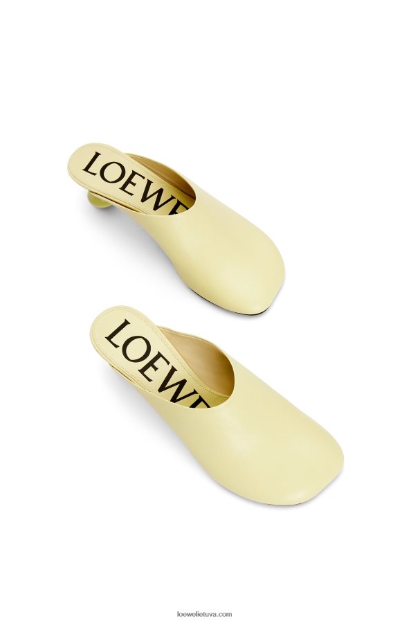 Loewe moterys žaislinis mulas ožkos kailyje išblukusi akacija BZ26XN736
