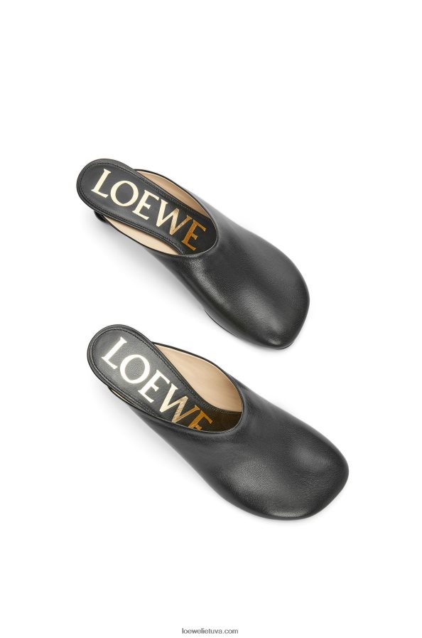 Loewe moterys žaislinis mulas ožkos kailyje juodas BZ26XN739