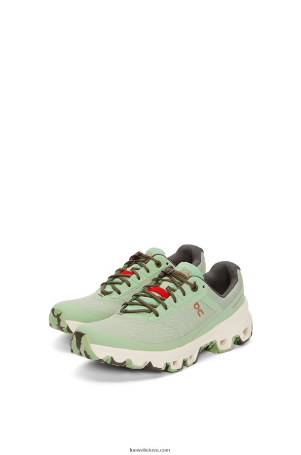 Loewe moterys „Cloudventure“ bėgimo bateliai iš nailono šviesiai žalia BZ26XN635