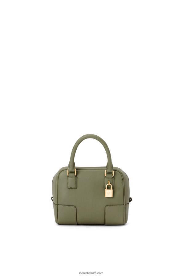 Loewe moterys amazona 16 kvadratų maišelis iš Nappa veršiuko odos avokado žalia BZ26XN165