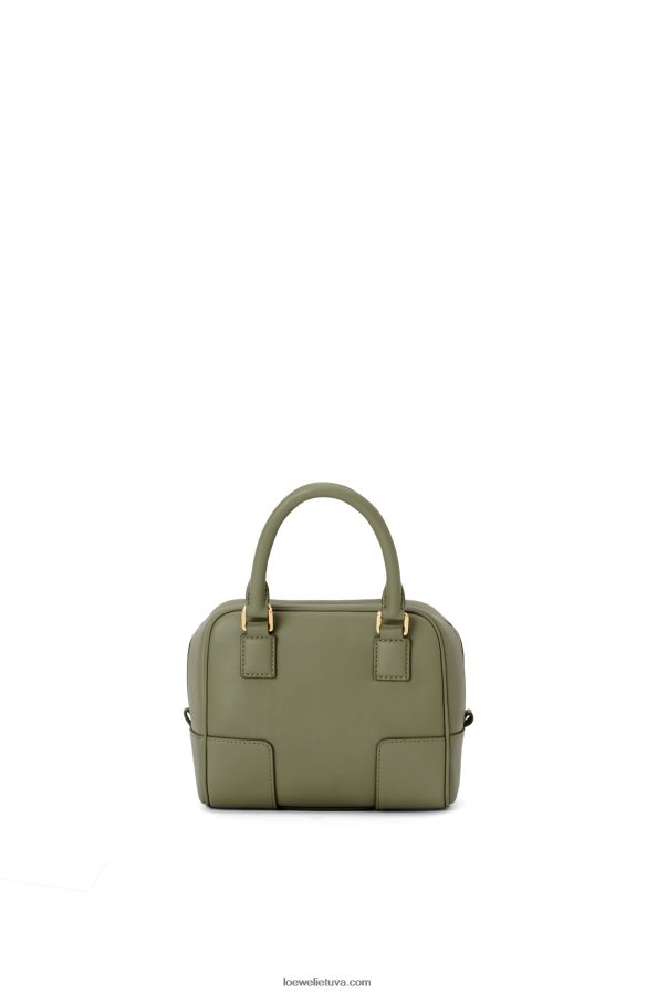 Loewe moterys amazona 16 kvadratų maišelis iš Nappa veršiuko odos avokado žalia BZ26XN165