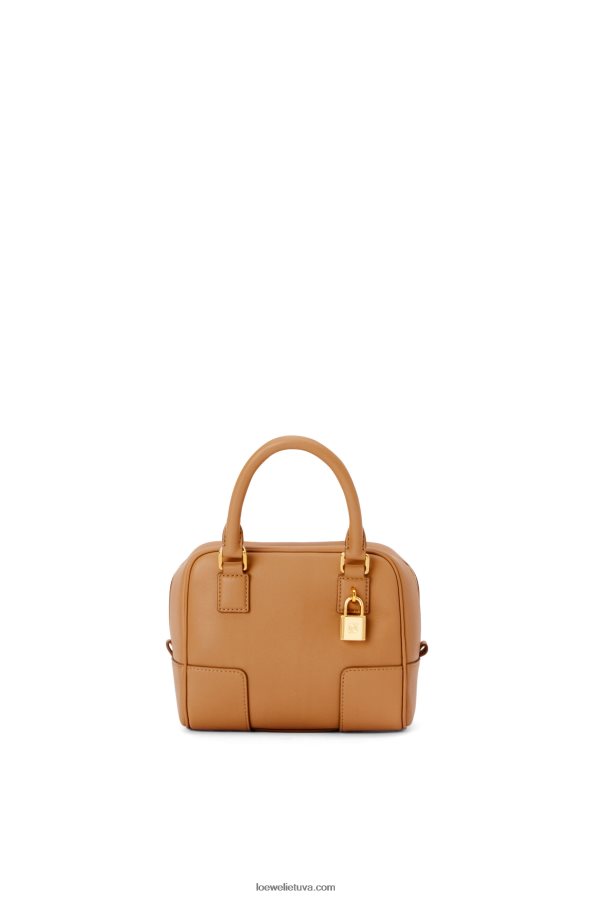 Loewe moterys amazona 16 kvadratų maišelis iš Nappa veršiuko odos šilta dykuma BZ26XN164