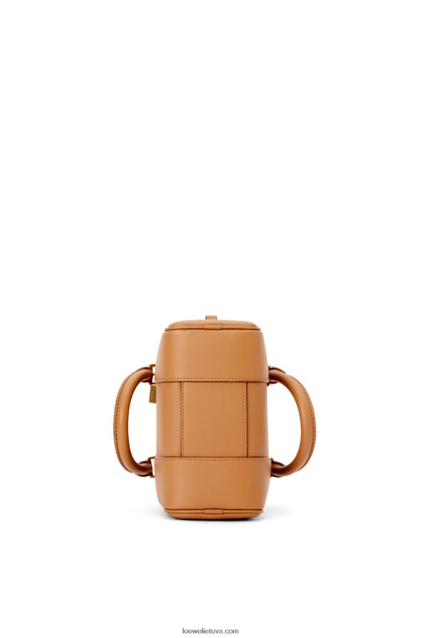 Loewe moterys amazona 16 kvadratų maišelis iš Nappa veršiuko odos šilta dykuma BZ26XN164