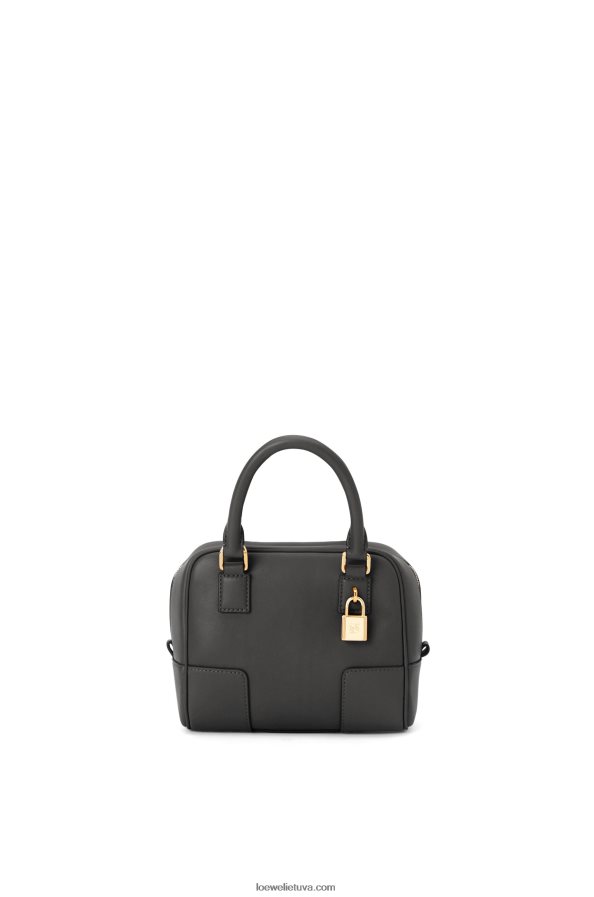 Loewe moterys amazona 16 kvadratų maišelis iš Nappa veršiuko odos juodas BZ26XN140