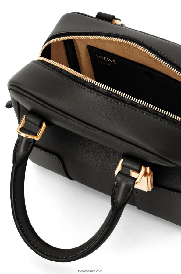 Loewe moterys amazona 16 kvadratų maišelis iš Nappa veršiuko odos juodas BZ26XN140
