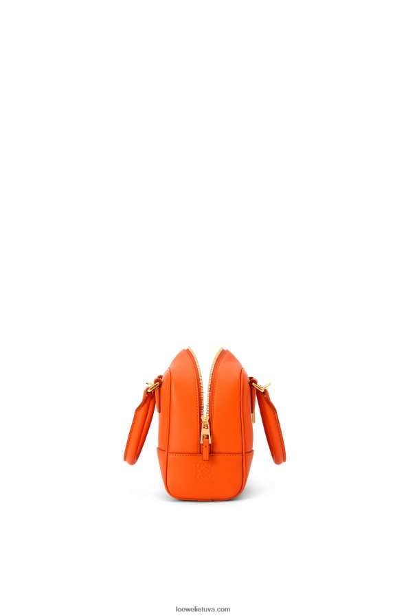 Loewe moterys amazona 16 kvadratų maišelis iš Nappa veršiuko odos oranžinė BZ26XN145