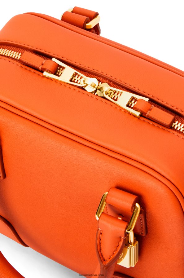 Loewe moterys amazona 16 kvadratų maišelis iš Nappa veršiuko odos oranžinė BZ26XN145