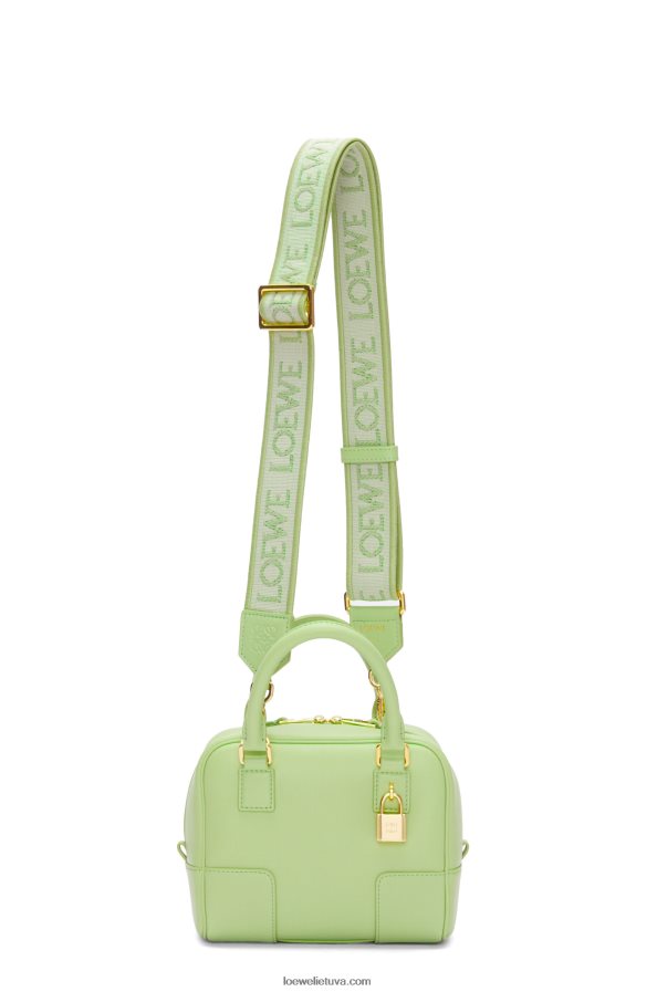 Loewe moterys amazona 16 kvadratų maišelis iš Nappa veršiuko odos šviesiai šviesiai žalia BZ26XN137