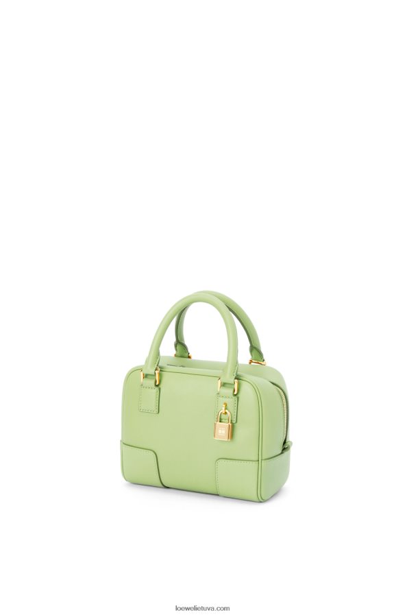 Loewe moterys amazona 16 kvadratų maišelis iš Nappa veršiuko odos šviesiai šviesiai žalia BZ26XN137