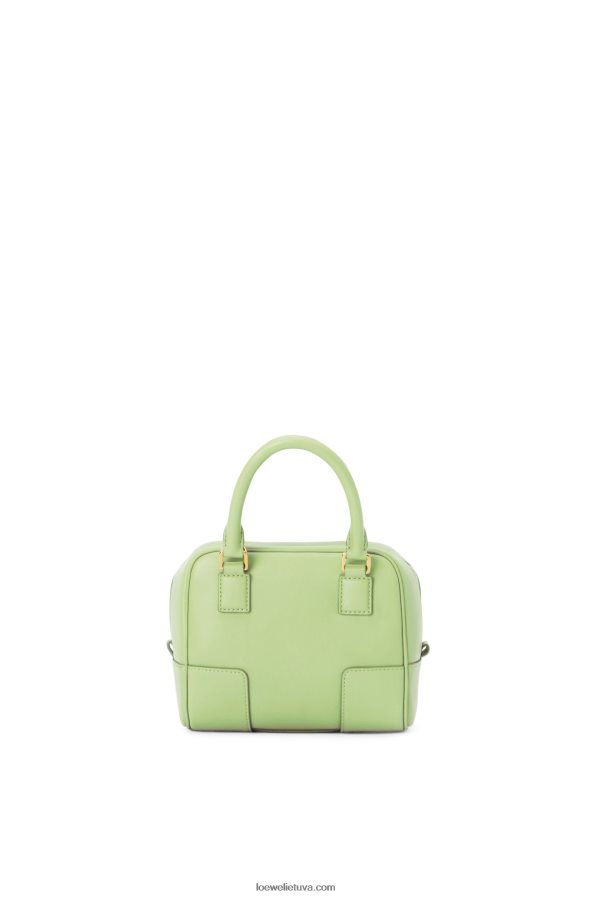 Loewe moterys amazona 16 kvadratų maišelis iš Nappa veršiuko odos šviesiai šviesiai žalia BZ26XN137