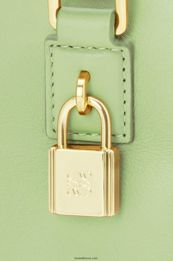 Loewe moterys amazona 16 kvadratų maišelis iš Nappa veršiuko odos šviesiai šviesiai žalia BZ26XN137
