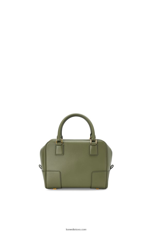 Loewe moterys amazona 19 kvadratų maišelis iš nappa veršiuko odos avokado žalia BZ26XN166