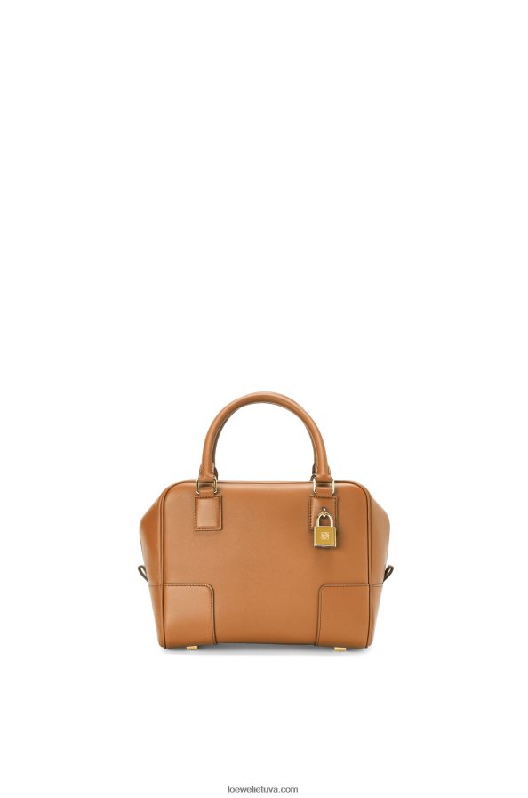 Loewe moterys amazona 19 kvadratų maišelis iš nappa veršiuko odos šilta dykuma BZ26XN167