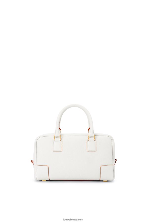 Loewe moterys amazona 23 maišelis iš minkštos grūdėtos veršienos minkšta balta BZ26XN151