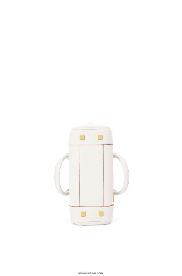 Loewe moterys amazona 23 maišelis iš minkštos grūdėtos veršienos minkšta balta BZ26XN151