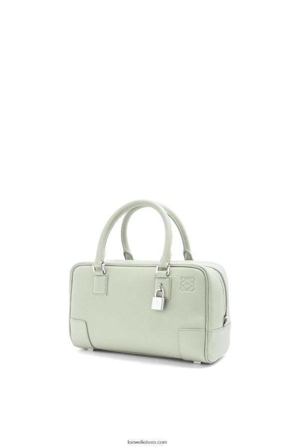 Loewe moterys amazona 23 maišelis iš minkštos grūdėtos veršienos šviesus celadonas BZ26XN135