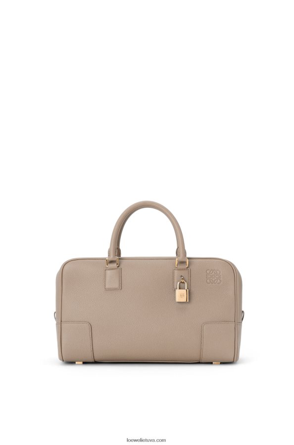Loewe moterys amazona 28 maišelis iš minkštos grūdėtos veršienos smėlis BZ26XN153