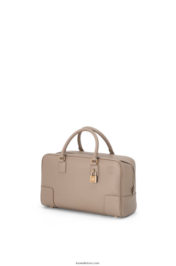 Loewe moterys amazona 28 maišelis iš minkštos grūdėtos veršienos smėlis BZ26XN153