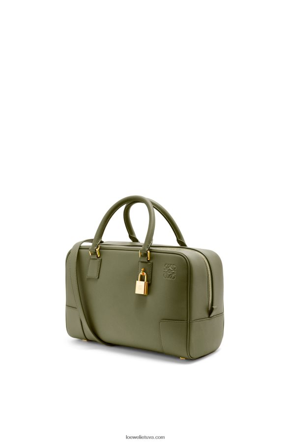Loewe moterys amazona 28 maišelis iš nappa veršiuko odos avokado žalia BZ26XN156