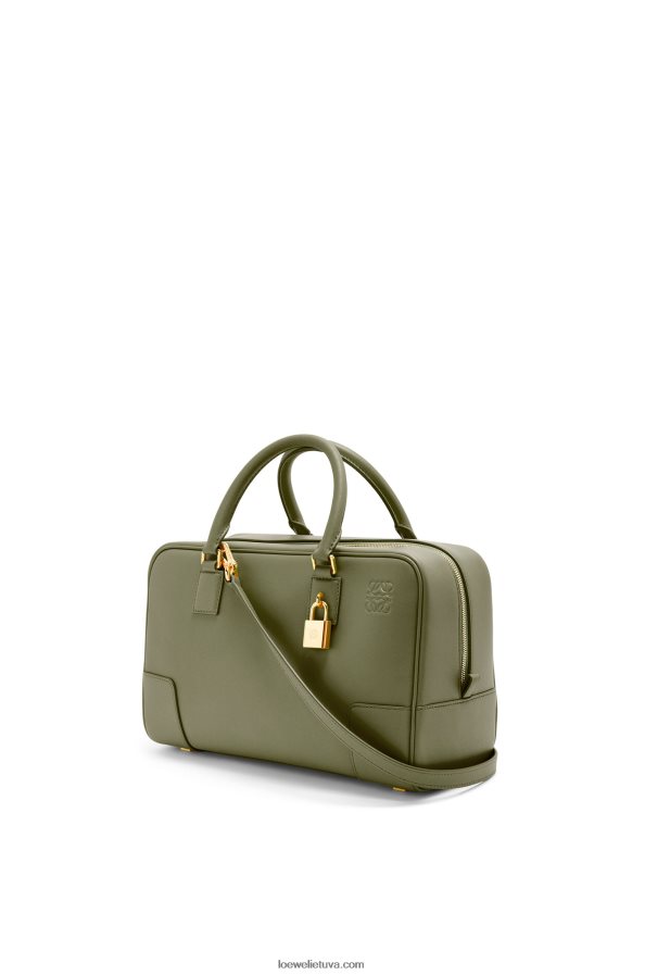 Loewe moterys amazona 28 maišelis iš nappa veršiuko odos avokado žalia BZ26XN156
