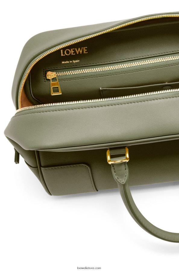 Loewe moterys amazona 28 maišelis iš nappa veršiuko odos avokado žalia BZ26XN156