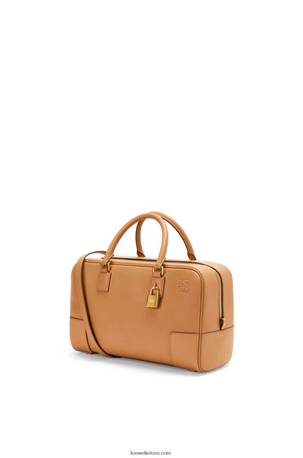 Loewe moterys amazona 28 maišelis iš nappa veršiuko odos šilta dykuma BZ26XN138