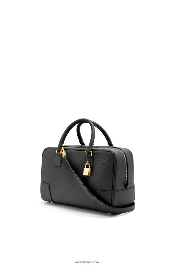 Loewe moterys amazona 28 maišelis iš nappa veršiuko odos juodas BZ26XN141