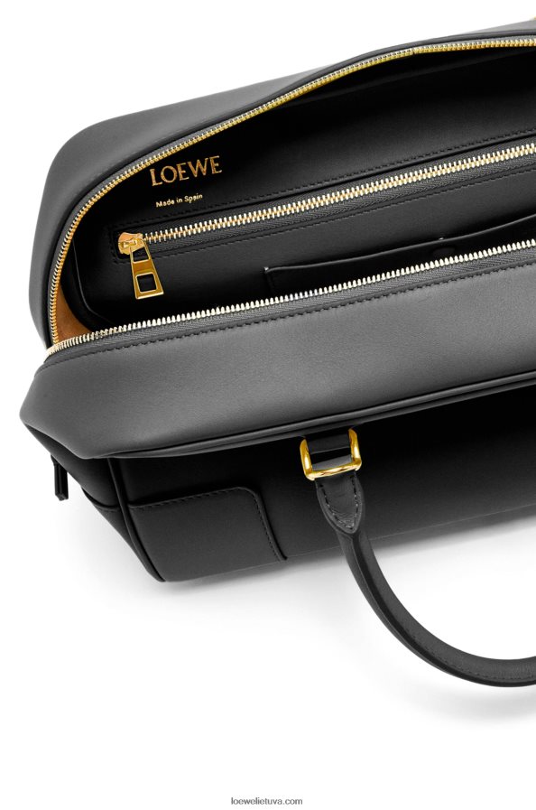 Loewe moterys amazona 28 maišelis iš nappa veršiuko odos juodas BZ26XN141