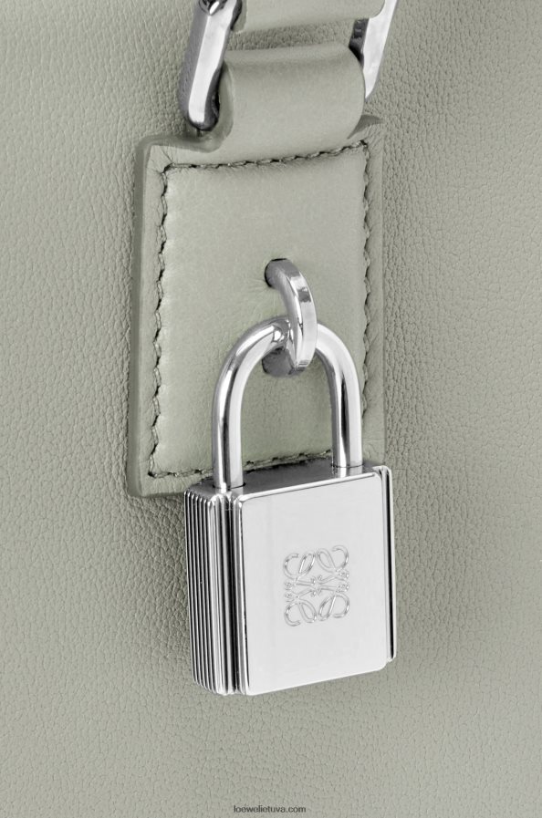 Loewe moterys amazona 28 maišelis iš nappa veršiuko odos pelenų pilka BZ26XN136