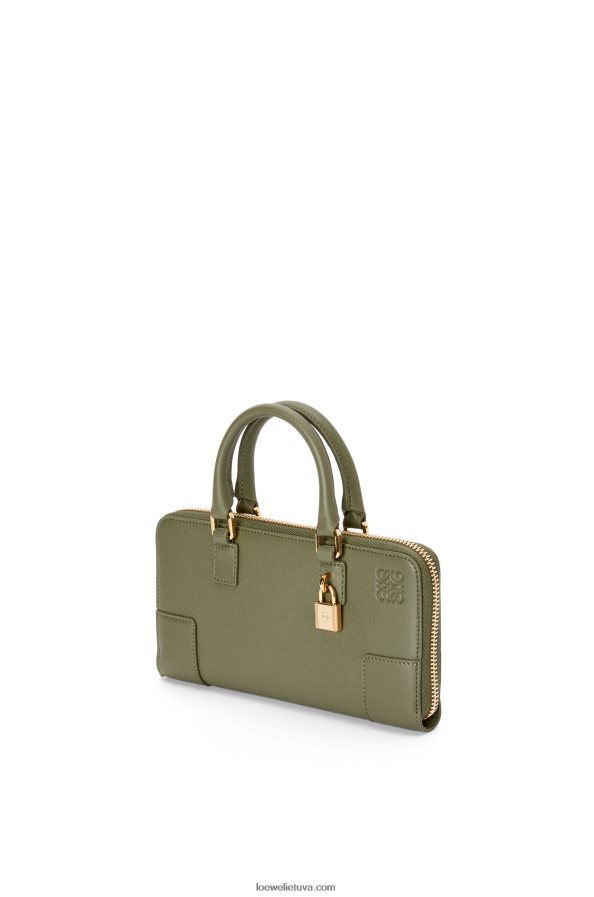 Loewe moterys amazonos maišelis iš Nappa blauzdos odos avokado žalia BZ26XN281