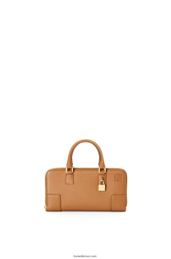 Loewe moterys amazonos maišelis iš Nappa blauzdos odos šilta dykuma BZ26XN282