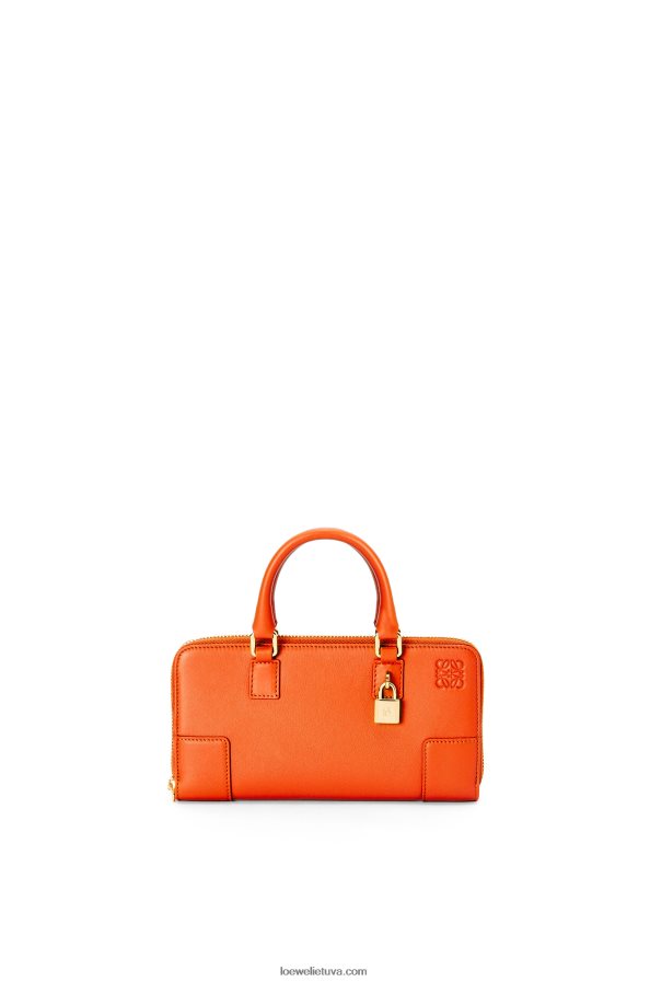 Loewe moterys amazonos maišelis iš Nappa blauzdos odos oranžinė BZ26XN283