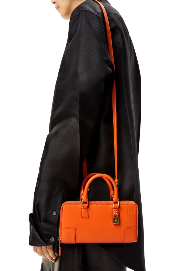 Loewe moterys amazonos maišelis iš Nappa blauzdos odos oranžinė BZ26XN283