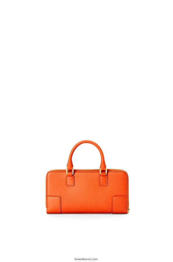 Loewe moterys amazonos maišelis iš Nappa blauzdos odos oranžinė BZ26XN283