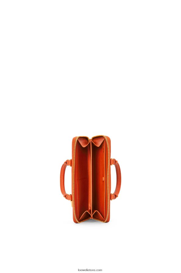Loewe moterys amazonos maišelis iš Nappa blauzdos odos oranžinė BZ26XN283