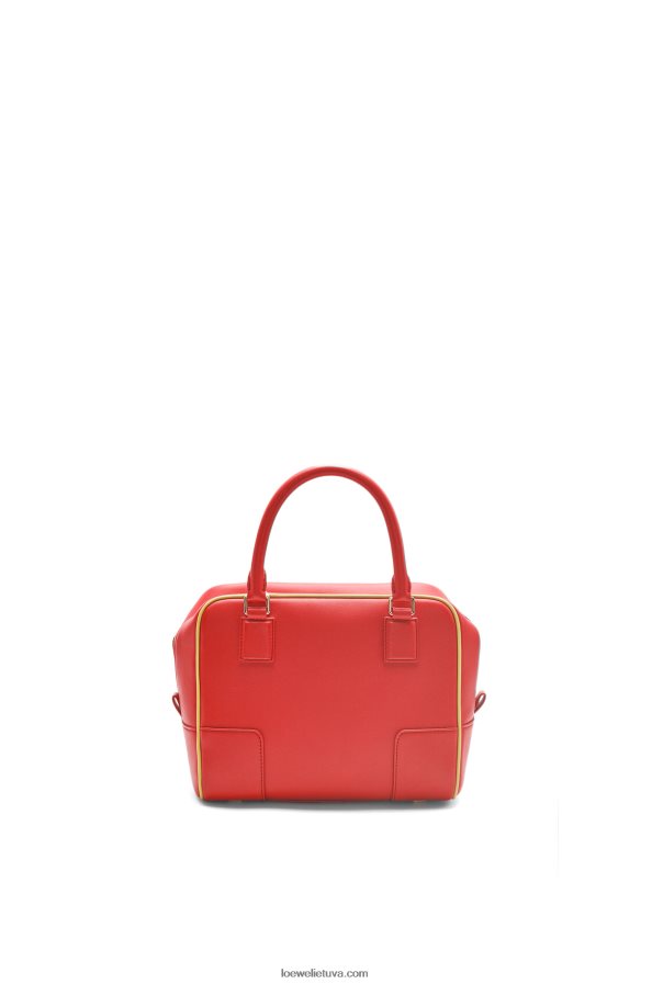 Loewe moterys ragana iš atliekų amazona 19 maišelis iš nappa veršiuko odos raudona BZ26XN193